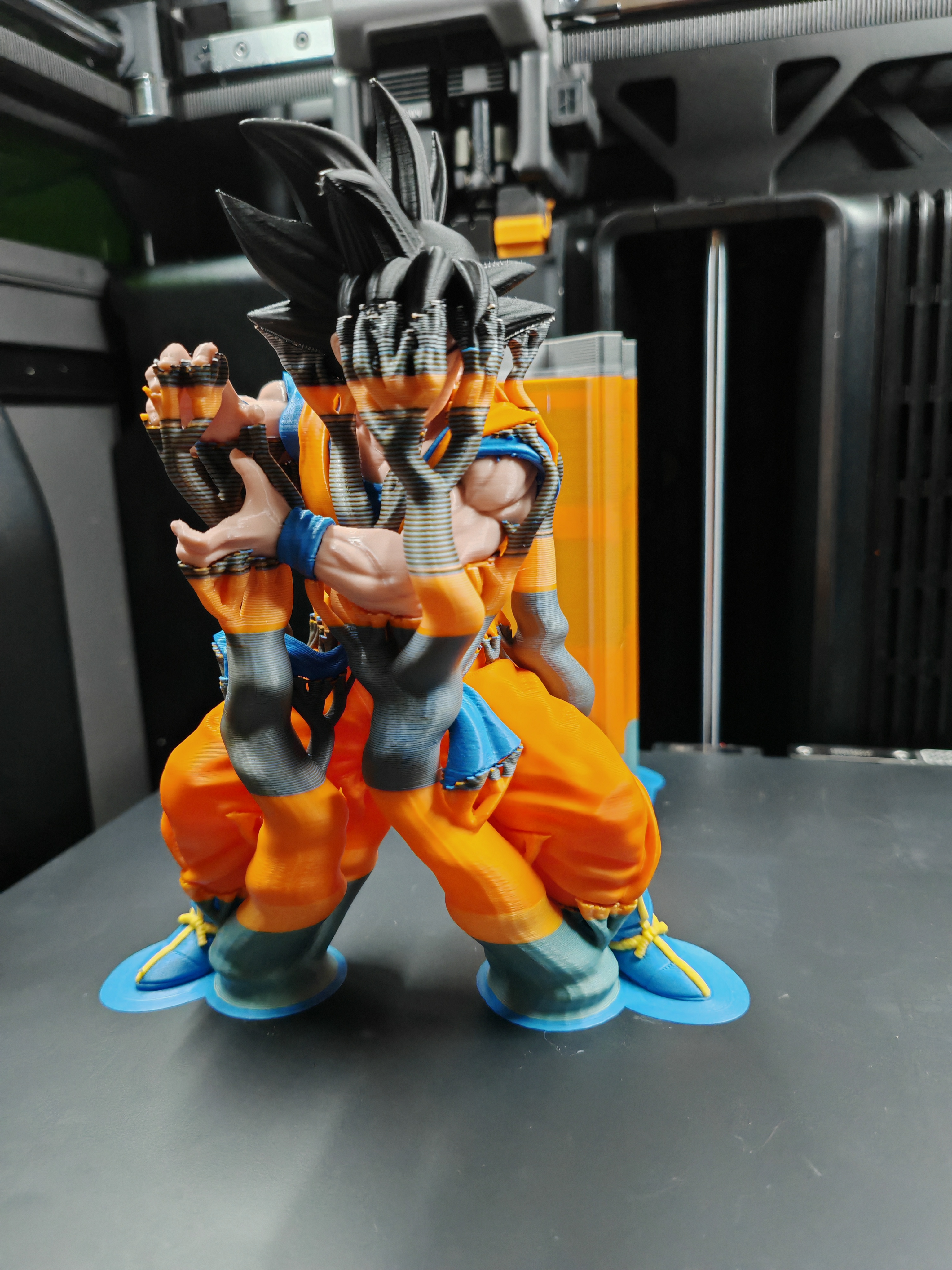Son Goku - Kamehameha Stance with 悟 Back Kanji - 1