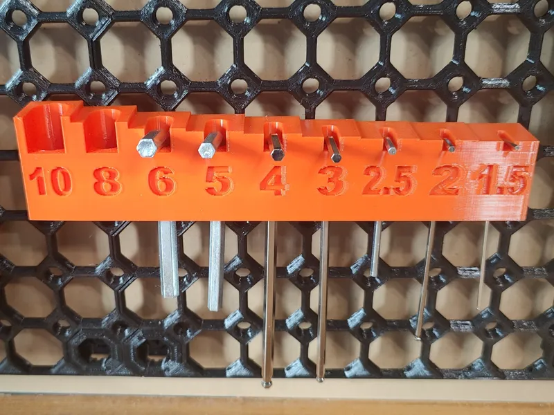 Multiboard Multipoint Hex LKey Holder