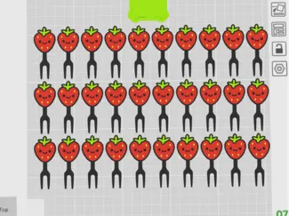 Fruit Edition Kawaii Food Picks