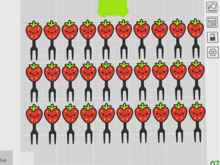 Fruit Edition Kawaii Food Picks 