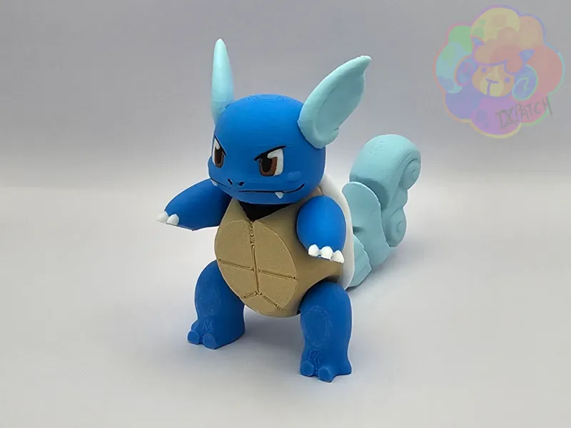 Wartortle - Flexi Articulated Pokémon