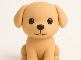 Cute puppy dog
