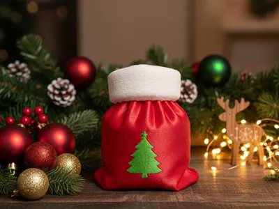 Santa Bag Ornament