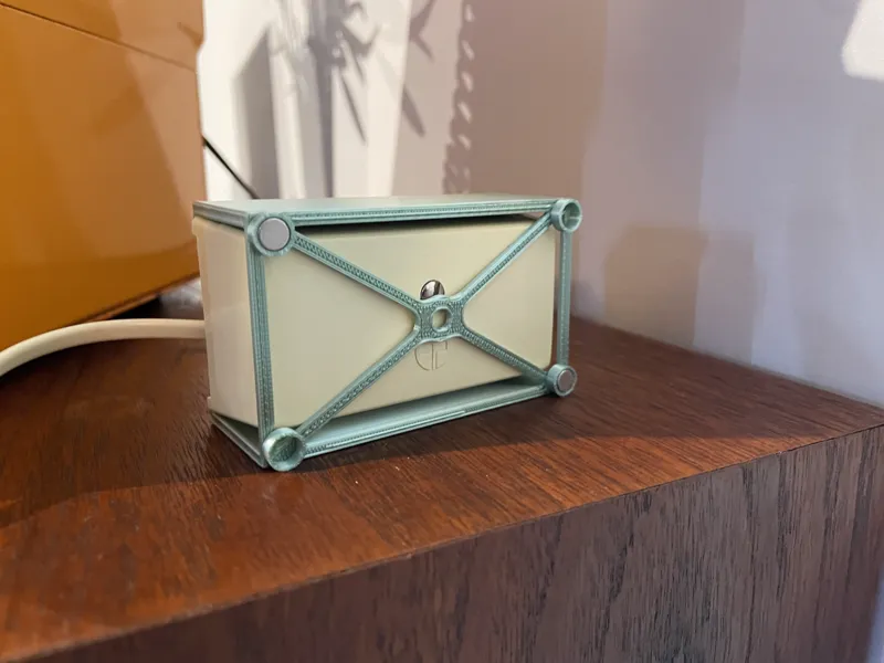 Telecom Gold Phone Surge Protector Holder