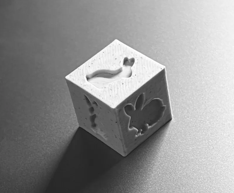 Easter Calibration Cube 