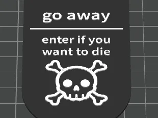 door tag