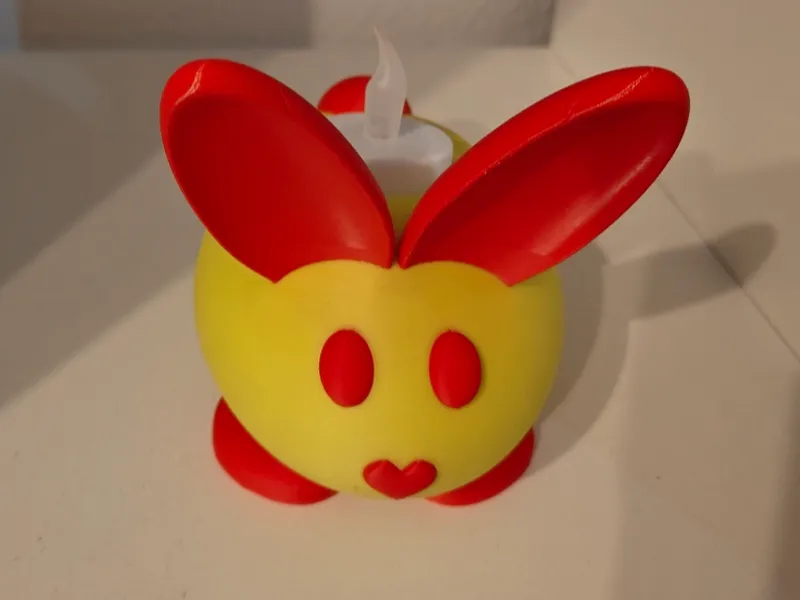 Bunny tealight holder