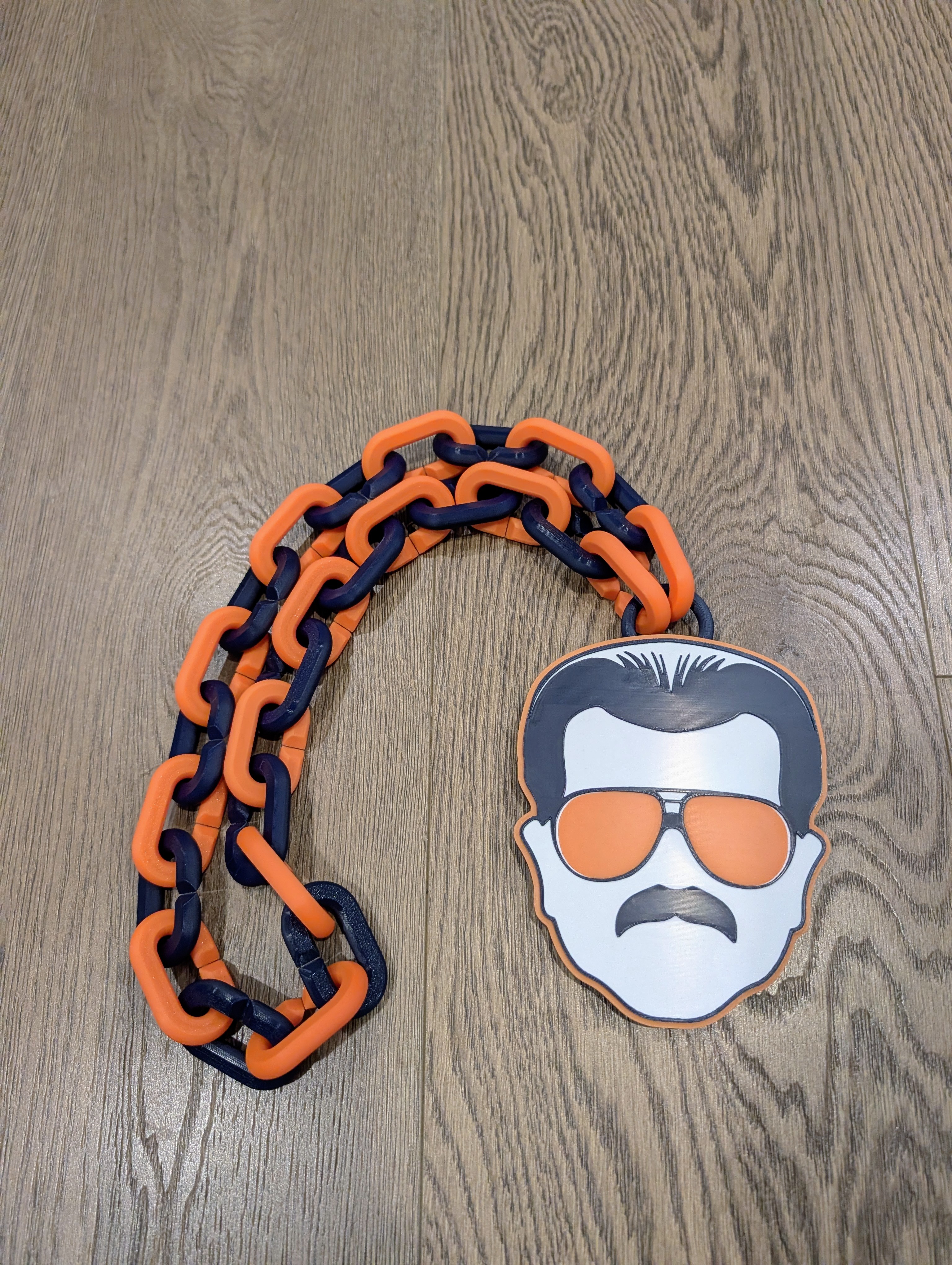 Mike Ditka Chain Pendant w/ Bottle Opener Option - 1