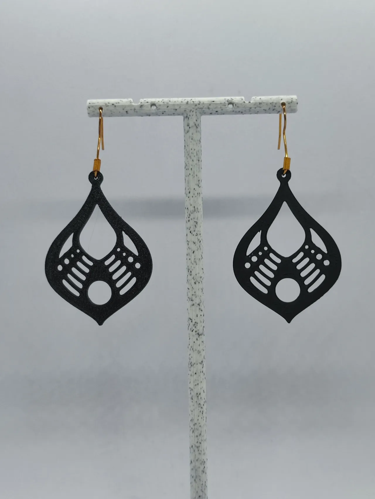 Aretes Gota de Rocío Tribal view 3