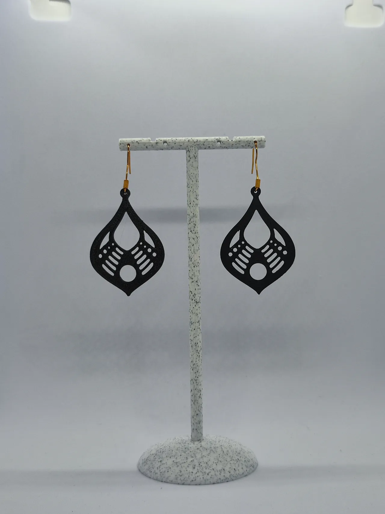 Aretes Gota de Rocío Tribal view 2