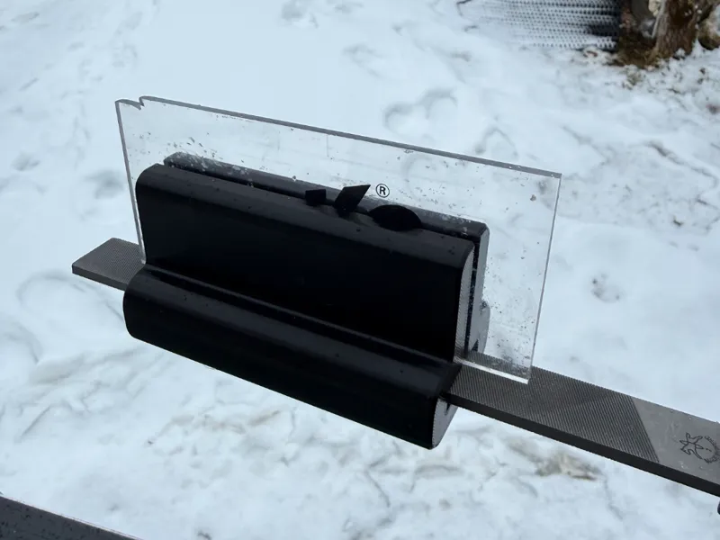 Schärfehilfe für Scraper