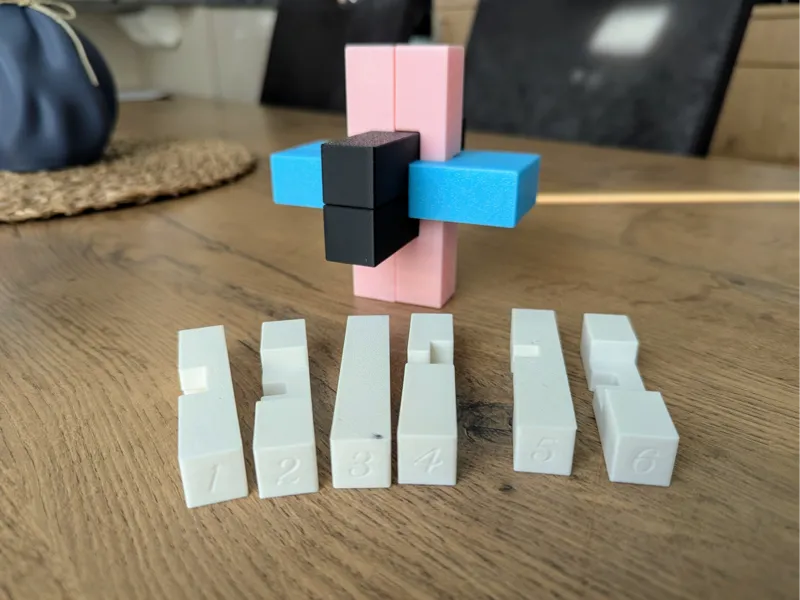 Unmögliches Kreuz-Puzzle