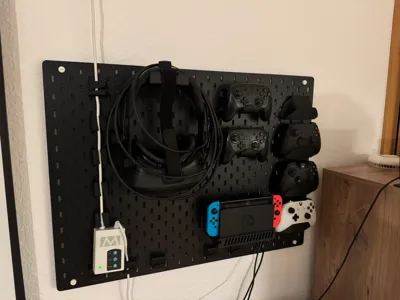 Valve Index Skadis holder with simple hooks