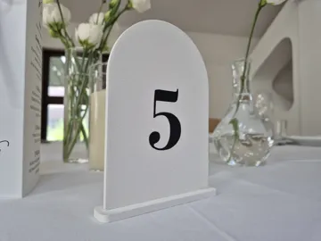 Accesorio de iluminación decorativa: Foldable Table Numbers from 1 to 20 — vista de referencia 4