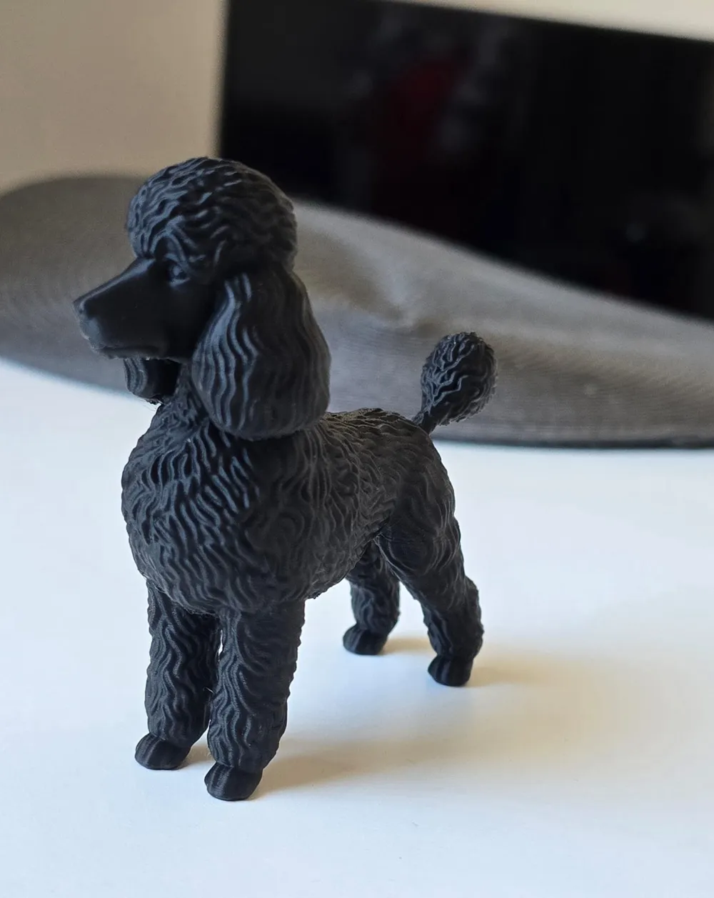 Cute high quality Poodle - Free 3D Print Model - MakerWorld