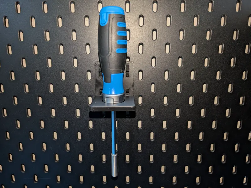 Amazon Basics Screwdriver IKEA Skadis holder