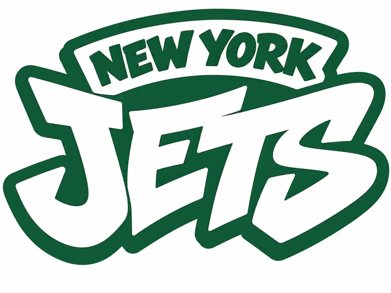 New York Jets Graffiti sign