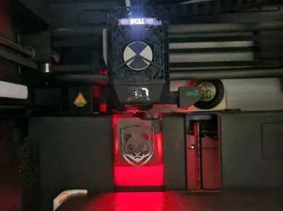Poop chute lighting
