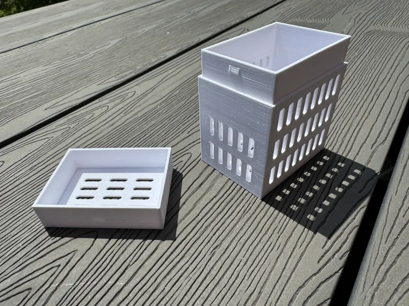 Whitlock Vibert Box – 3D-gedruckt für Forelleneier