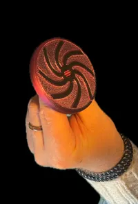2-colored-whorl-PLA-0.2mm layer, 2 walls, 15% infill