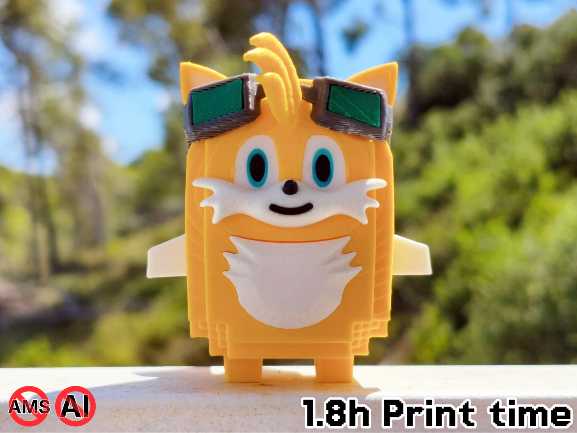Tails Sprite (Optional AMS) from Fortnite - 1