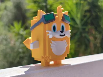 Accesorio para impresora 3D: Tails Sprite (Optional AMS) from Fortnite — vista de referencia 3