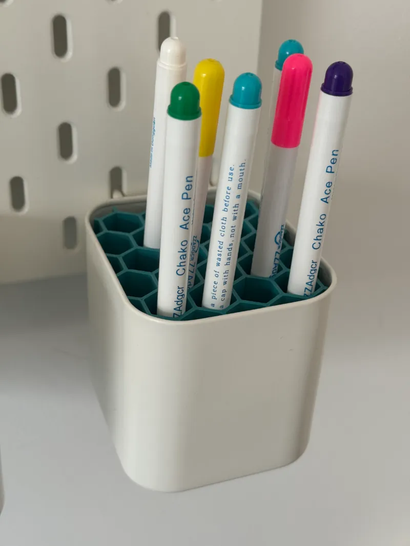 Skadis Box Pencil Holder hexagon