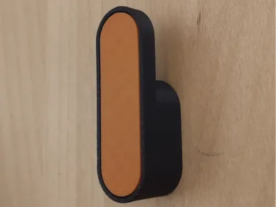 Pill Shaped Coat Hook
