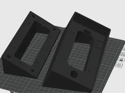 Loxone Intercom 2 diffrent angled connectors