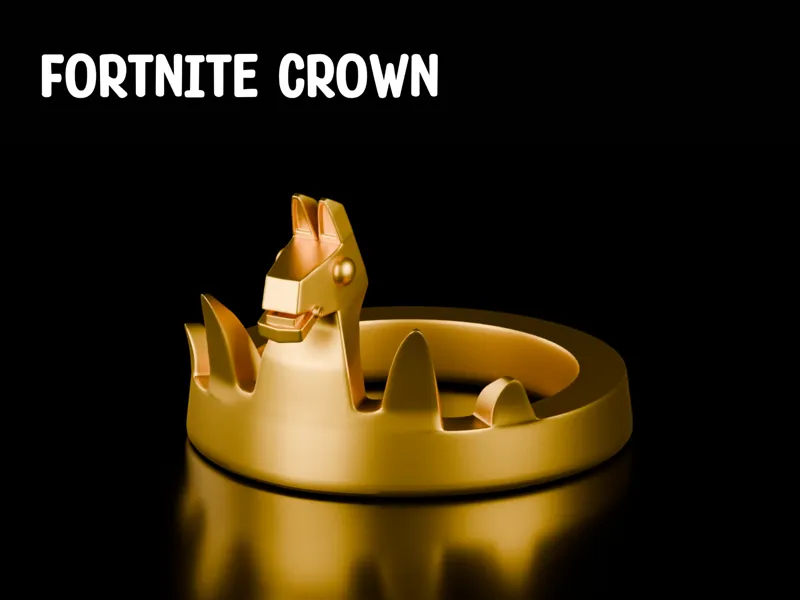 High Poly Fortnite Crown