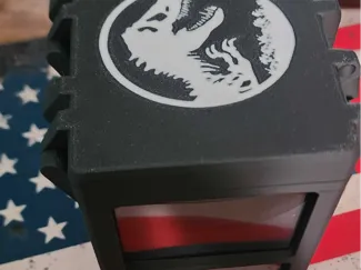 MTG Deck Box with Top-Loader Commander Slot 