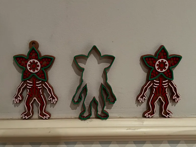 Christmas Gingerbread Demogorgon