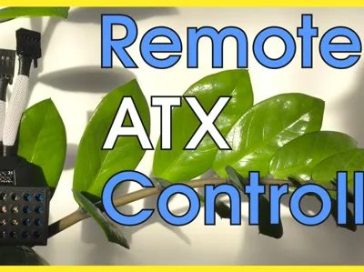 Smart ATX PC Control with ESPHome - Home Assistant