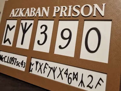 Azkaban prisoner poster