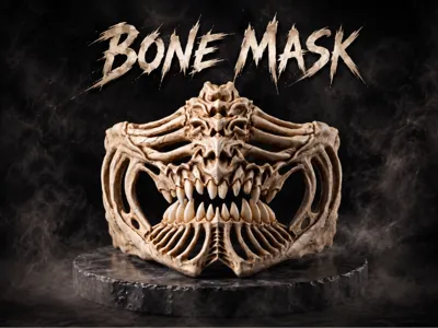 Bone Reaver Skull Mask