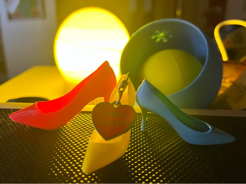 High Heel Keychain – Quick Print 