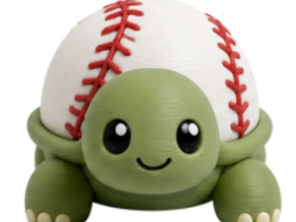 Baseball Turtle Toy