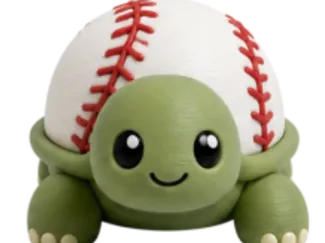 Baseball Turtle Toy