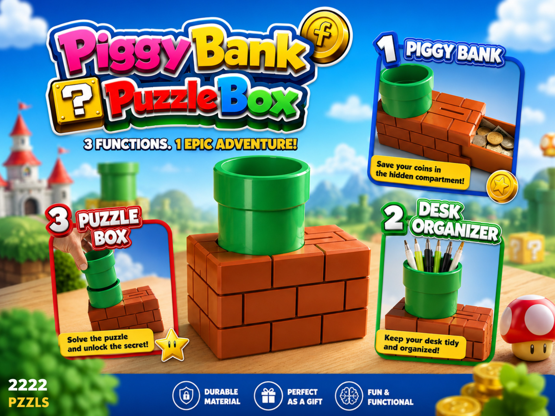 Piggy Bank Puzzlebox | Puzzle To Open!