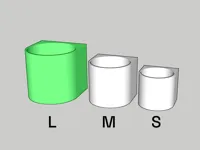 0.24mm layer, 4 walls, 8% infill - Large