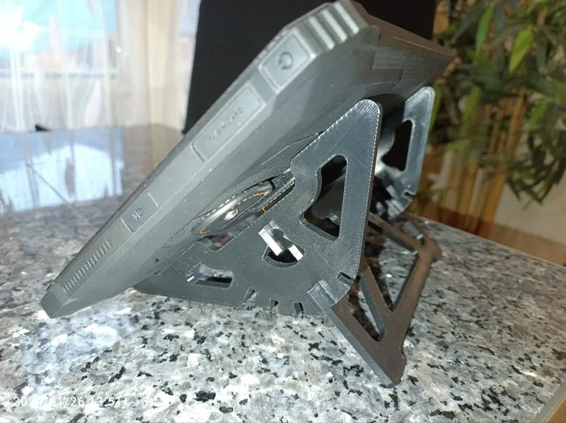 adjustable Tablet-Stand, especially for Blackview Active 8 Pro & other, dismantlable