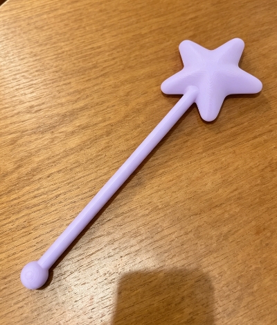 Miniatura 3 do modelo 3D 星星魔法棒（Star Magic Wand）