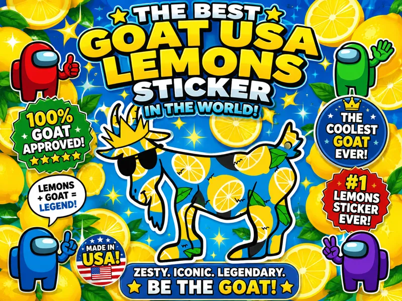 Goat USA Keychain-lemons