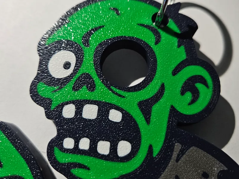 Zombie Keychain – Big and Flexi