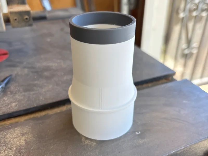 Dust separator adapter