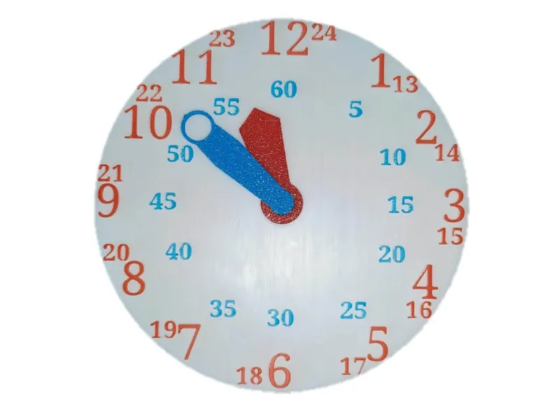 24 Hour Teaching Clock – Learning Time Model