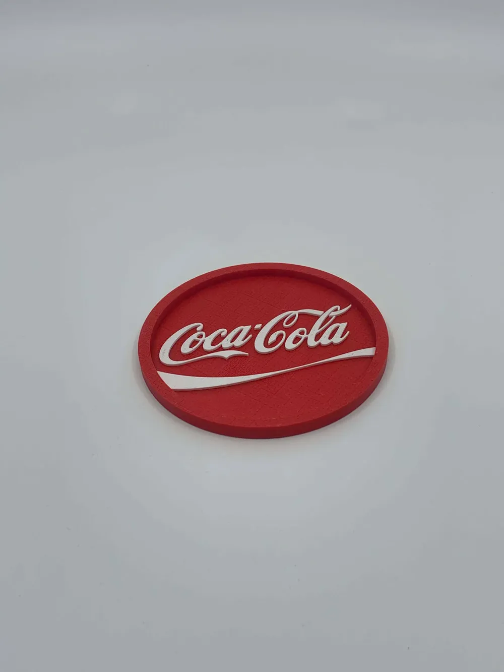 Coca-Cola Classic Coaster - Free 3D Print Model - MakerWorld