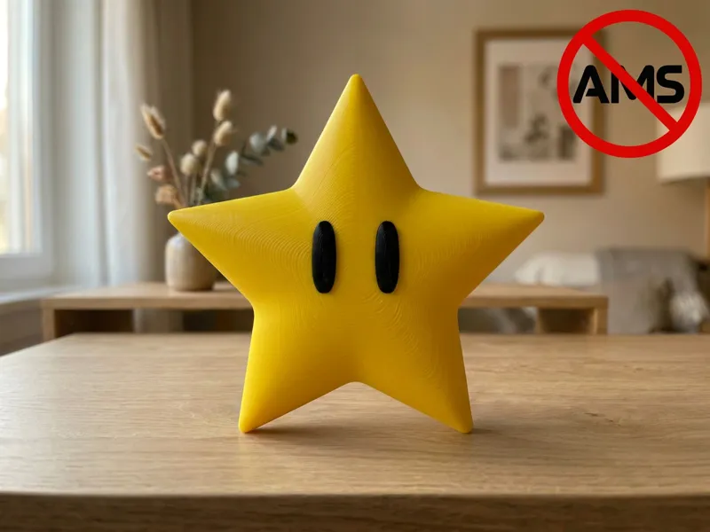 Mario Star Figurines – No AMS + AMS