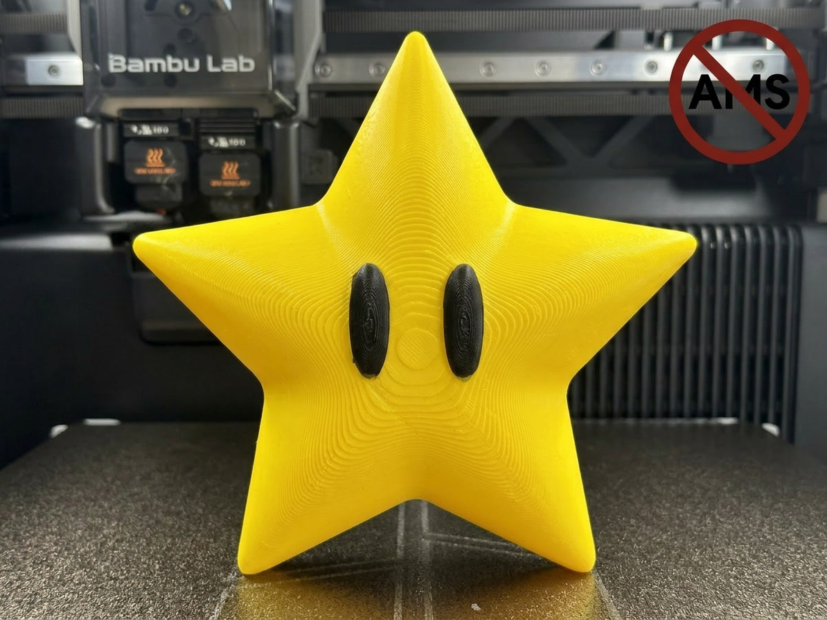 Mario Star Figurines – No AMS + AMS