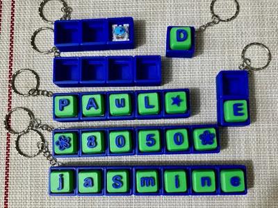 Clicker Keychain (Alphabets, Numbers, Symbols)